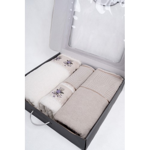 HAMAM TAKIMI LİNEN & ELEKTRO 50X90 2 ADET 90X150 2 ADET